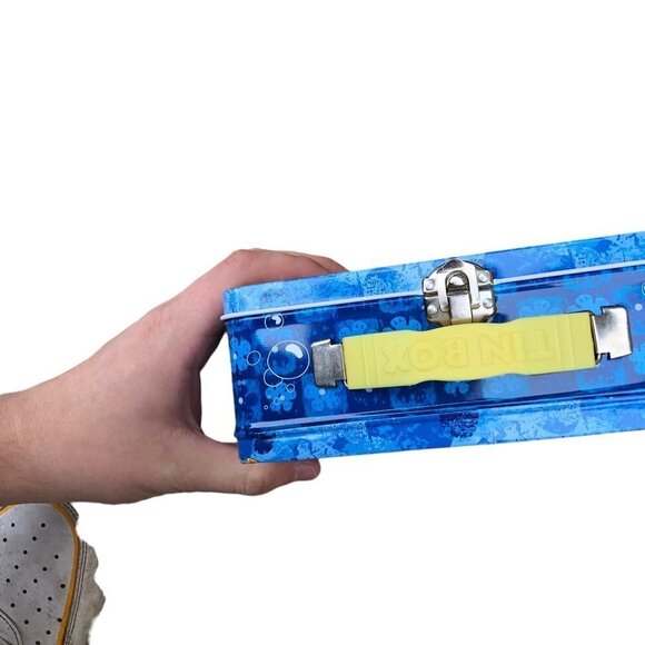 VINTAGE 2008 Spongebob Squarepants Tin Lunchbox - Picture 3 of 11